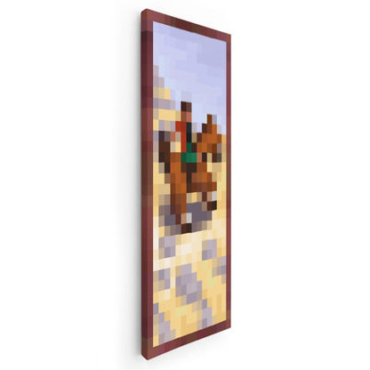 Minecraft - Prairie Ride Piksel Kanvas Tablo