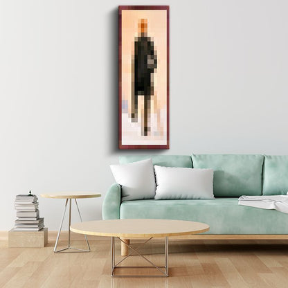 Minecraft - Wanderer Piksel Kanvas Tablo