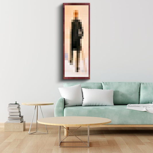 Minecraft - Wanderer Piksel Kanvas Tablo