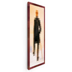 Dikey Kanvas Tablo Panoramik Wanderer Piksel Minecraft Tablosu Ev Ofis Salon Duvar Dekoru