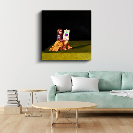 Minecraft - Baroque Piksel Kanvas Tablo