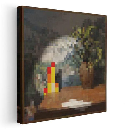 Minecraft - Bouquet Piksel Kanvas Tablo