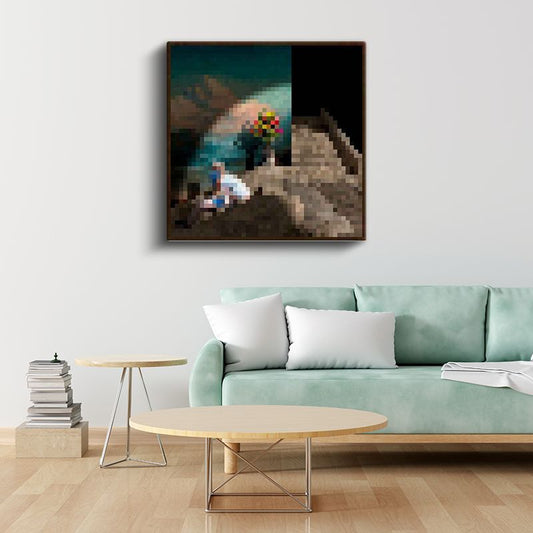 Minecraft - De Aztec Kanvas Tablo