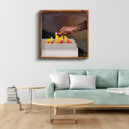 Minecraft - Match Kanvas Tablo