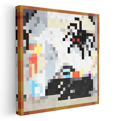 Minecraft - Paradisträd Kanvas Tablo