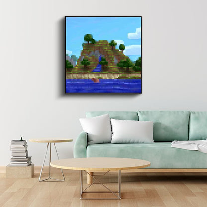 Minecraft - Pointer Piksel Kanvas Tablo