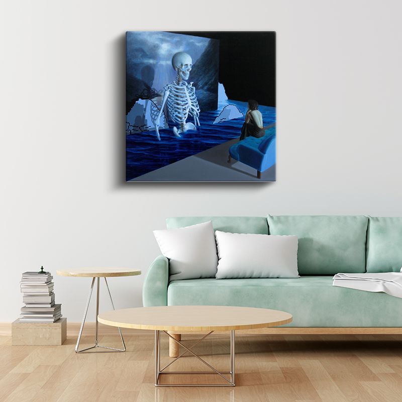 Minecraft - Target Successfully Bombed Piksel Kanvas Tablo