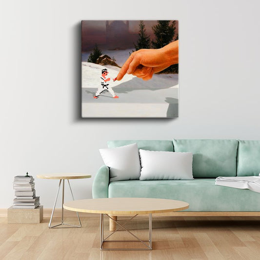 Minecraft - Target Successfully Bombed Kanvas Tablo