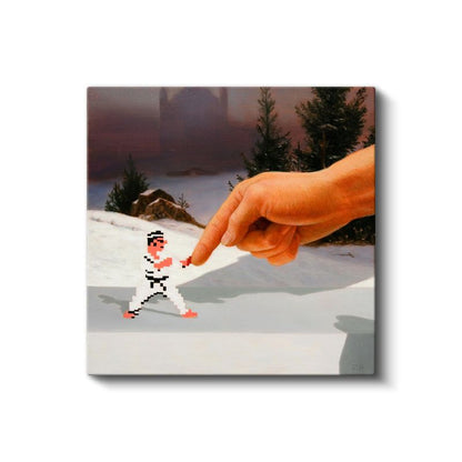 Minecraft - Target Successfully Bombed Kanvas Tablo