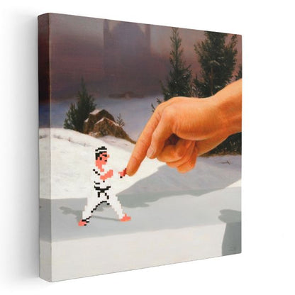 Minecraft - Target Successfully Bombed Kanvas Tablo