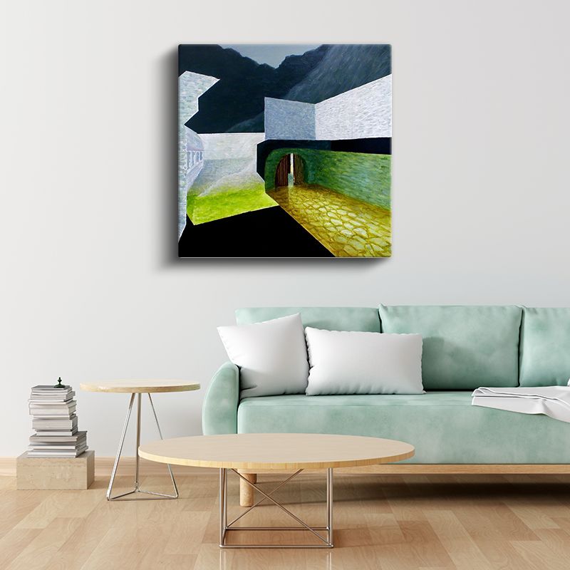 Minecraft - The Void Piksel Kanvas Tablo