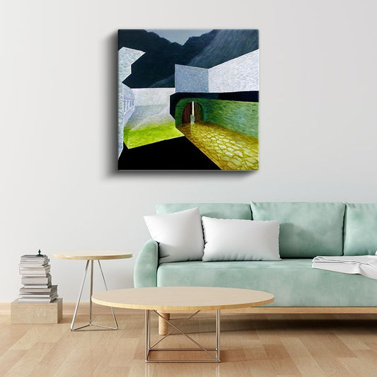 Minecraft - The Void Piksel Kanvas Tablo