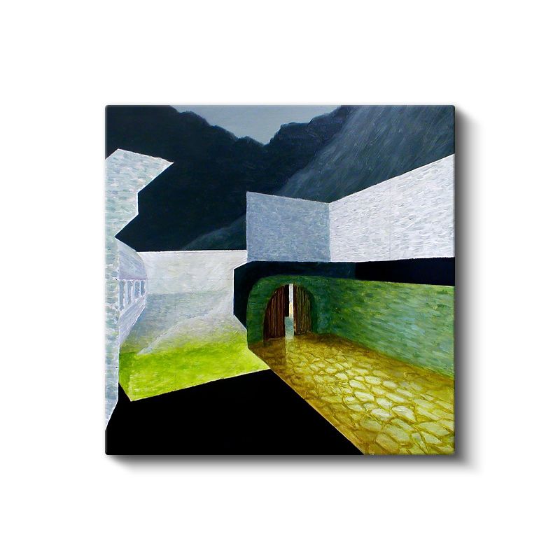 Minecraft - The Void Piksel Kanvas Tablo