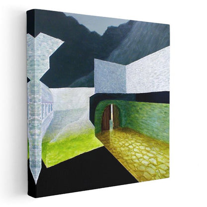 Minecraft - The Void Piksel Kanvas Tablo