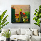 Kare Kanvas Tablo Albanian Minecraft Tablosu Ev Ofis Salon Duvar Dekoru