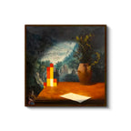 Kare Kanvas Tablo Fern Minecraft Tablosu Ev Ofis Salon Duvar Dekoru