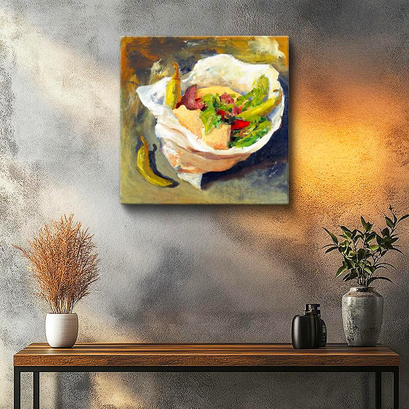 Kare Kanvas Tablo Kebab Med Tre Pepperoni Minecraft Tablosu Ev Ofis Salon Duvar Dekoru