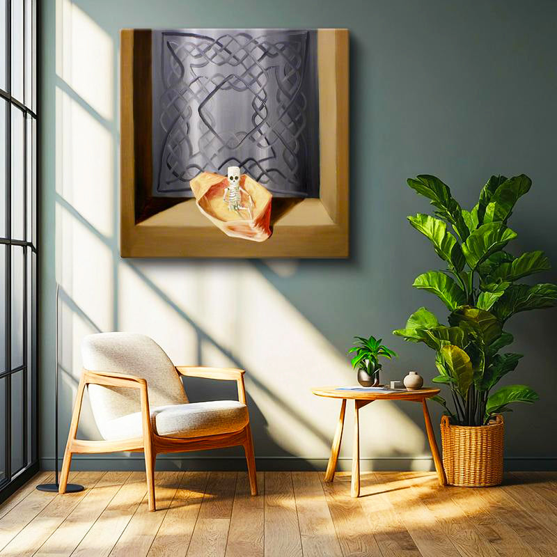 Kare Kanvas Tablo Mortal Coil Minecraft Tablosu Ev Ofis Salon Duvar Dekoru