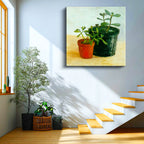 Kare Kanvas Tablo Paradisträd Piksel Minecraft Tablosu Ev Ofis Salon Duvar Dekoru