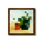 Kare Kanvas Tablo Paradisträd Minecraft Tablosu Ev Ofis Salon Duvar Dekoru