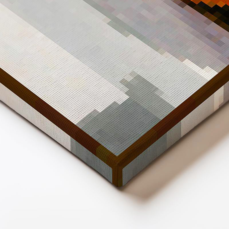 Kare Kanvas Tablo Pointer Piksel Minecraft Tablosu Ev Ofis Salon Duvar Dekoru