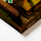 Kare Kanvas Tablo Sunflowers Piksel Minecraft Tablosu Ev Ofis Salon Duvar Dekoru