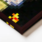 Kare Kanvas Tablo The Void Piksel Minecraft Tablosu Ev Ofis Salon Duvar Dekoru