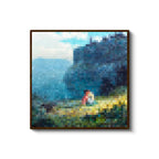 Kare Kanvas Tablo Tides Piksel Minecraft Tablosu Ev Ofis Salon Duvar Dekoru