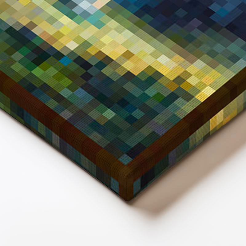 Kare Kanvas Tablo Tides Piksel Minecraft Tablosu Ev Ofis Salon Duvar Dekoru