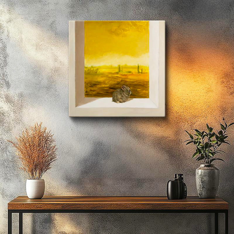 Kare Kanvas Tablo Wasteland Minecraft Tablosu Ev Ofis Salon Duvar Dekoru