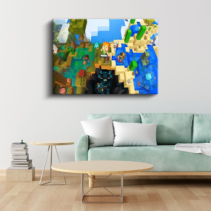 Minecraft - Graham Kanvas Tablo