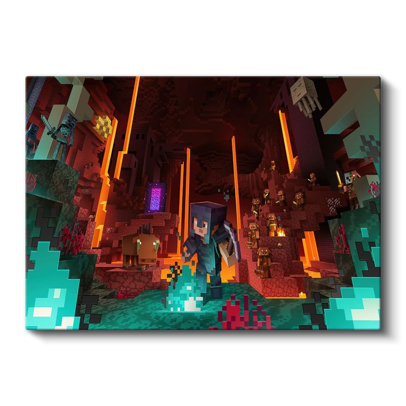 Minecraft - Lowmist Kanvas Tablo