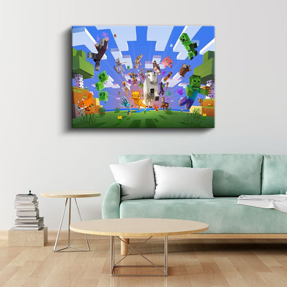 Minecraft - Passage Kanvas Tablo