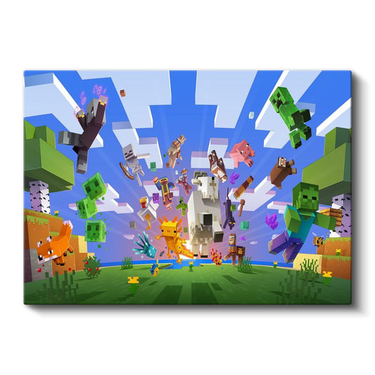 Minecraft - Passage Kanvas Tablo