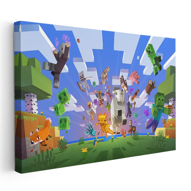 Minecraft - Passage Kanvas Tablo