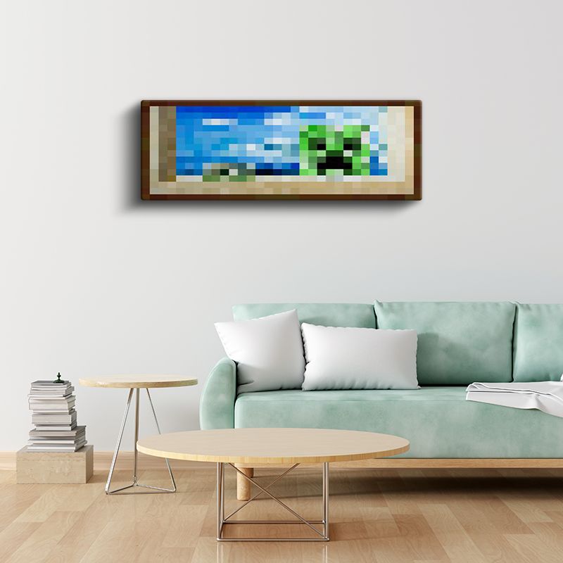 Minecraft - Creebet Piksel Kanvas Tablo