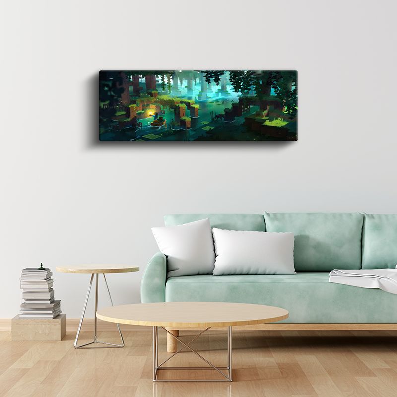 Minecraft - Passage Piksel Kanvas Tablo