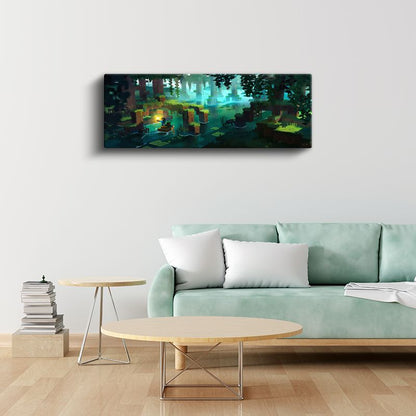 Minecraft - Passage Piksel Kanvas Tablo