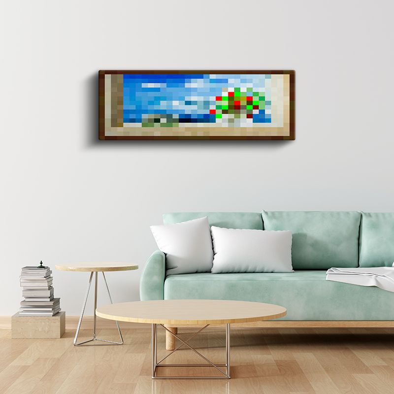 Minecraft - The Pool Piksel Kanvas Tablo