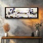 Yatay Panoramik Kanvas Tablo Bonjour Monsieur Courbet Piksel Minecraft Tablosu Ev Ofis Salon Dekoru