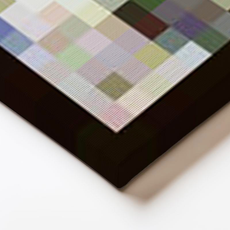 Yatay Panoramik Kanvas Tablo Bonjour Monsieur Courbet Piksel Minecraft Tablosu Ev Ofis Salon Dekoru