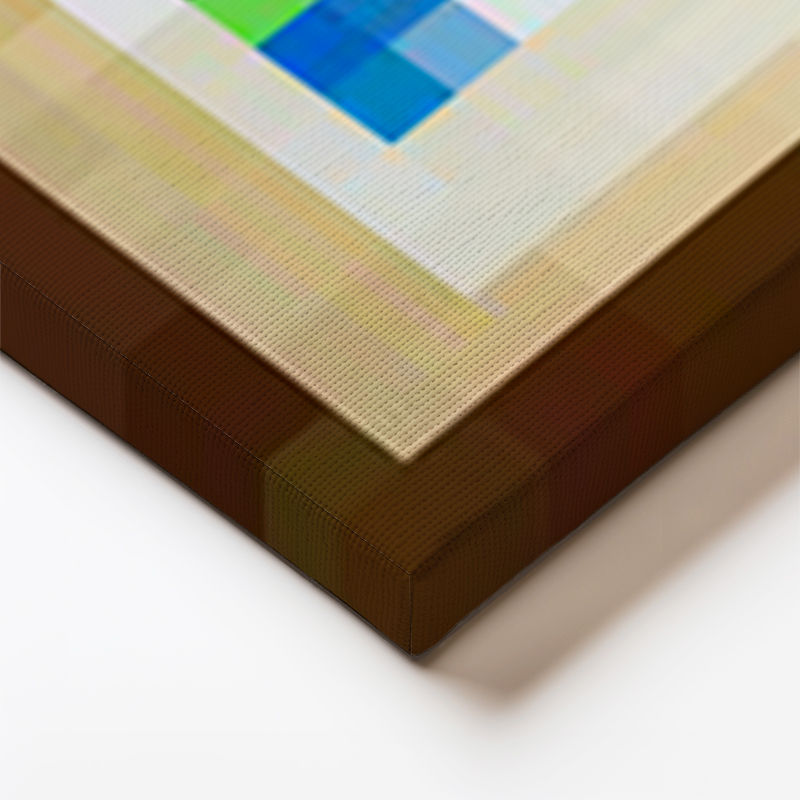 Yatay Panoramik Kanvas Tablo Creebet Piksel Minecraft Tablosu Ev Ofis Salon Duvar Dekoru