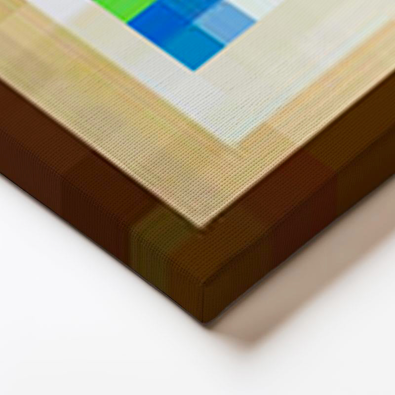 Yatay Panoramik Kanvas Tablo Creebet Piksel Minecraft Tablosu Ev Ofis Salon Duvar Dekoru