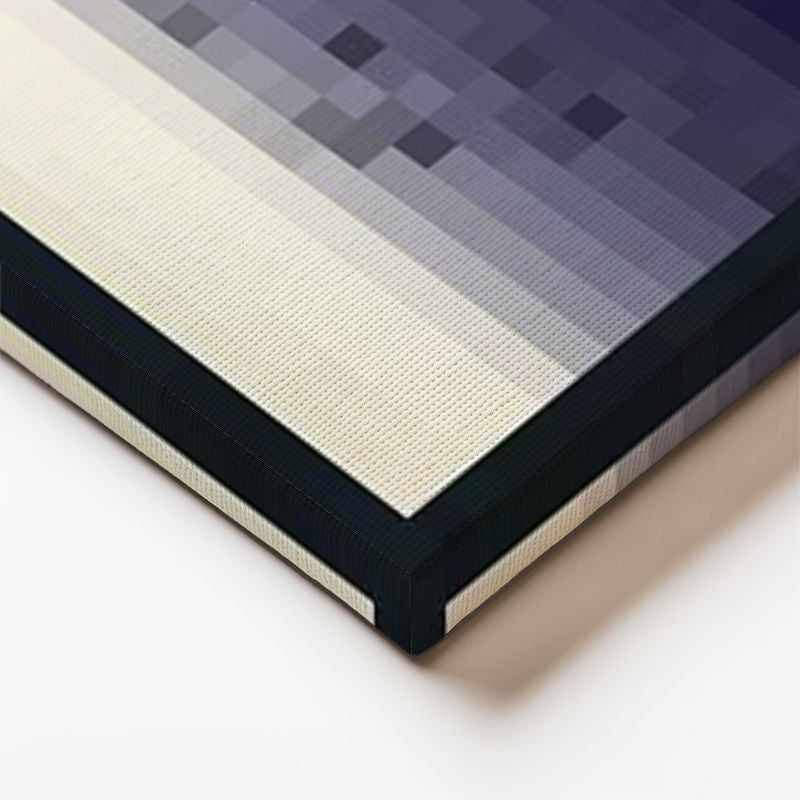 Yatay Panoramik Kanvas Tablo Lowmist Piksel Minecraft Tablosu Ev Ofis Salon Duvar Dekoru