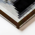 Yatay Panoramik Kanvas Tablo Passage Piksel Minecraft Tablosu Ev Ofis Salon Duvar Dekoru