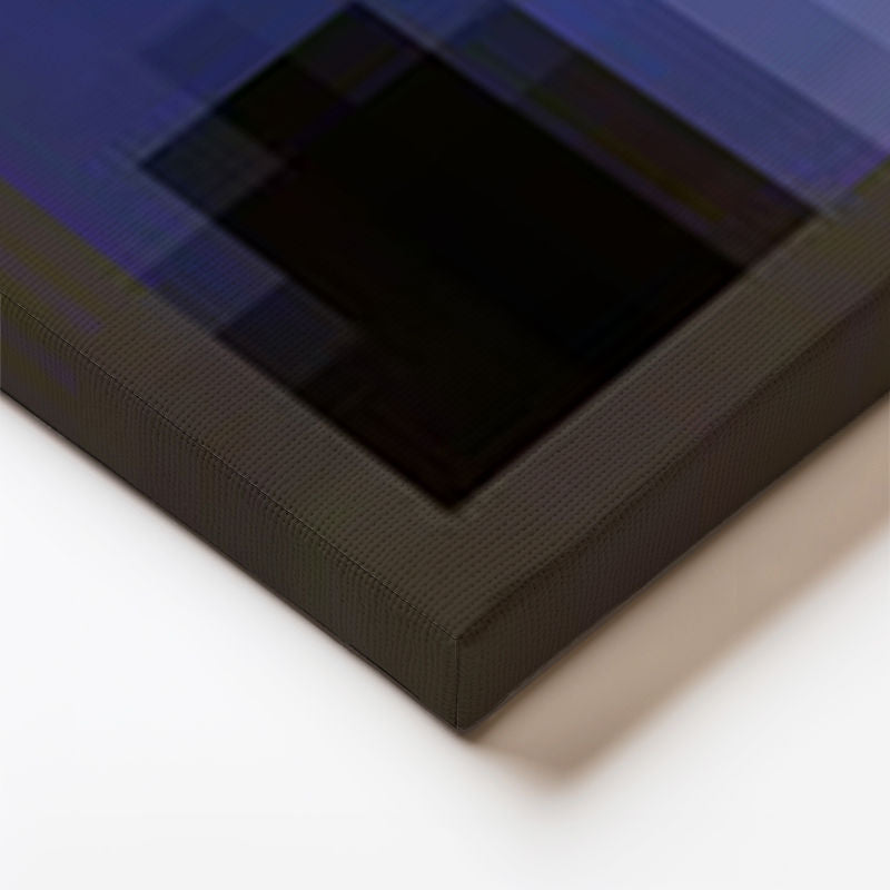 Yatay Panoramik Kanvas Tablo Sunset Dense Piksel Minecraft Tablosu Ev Ofis Salon Duvar Dekoru