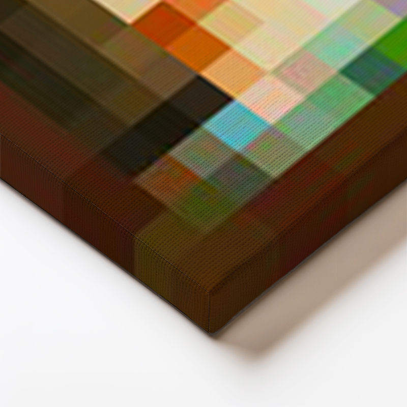 Yatay Panoramik Kanvas Tablo The Pool Piksel Minecraft Tablosu Ev Ofis Salon Duvar Dekoru