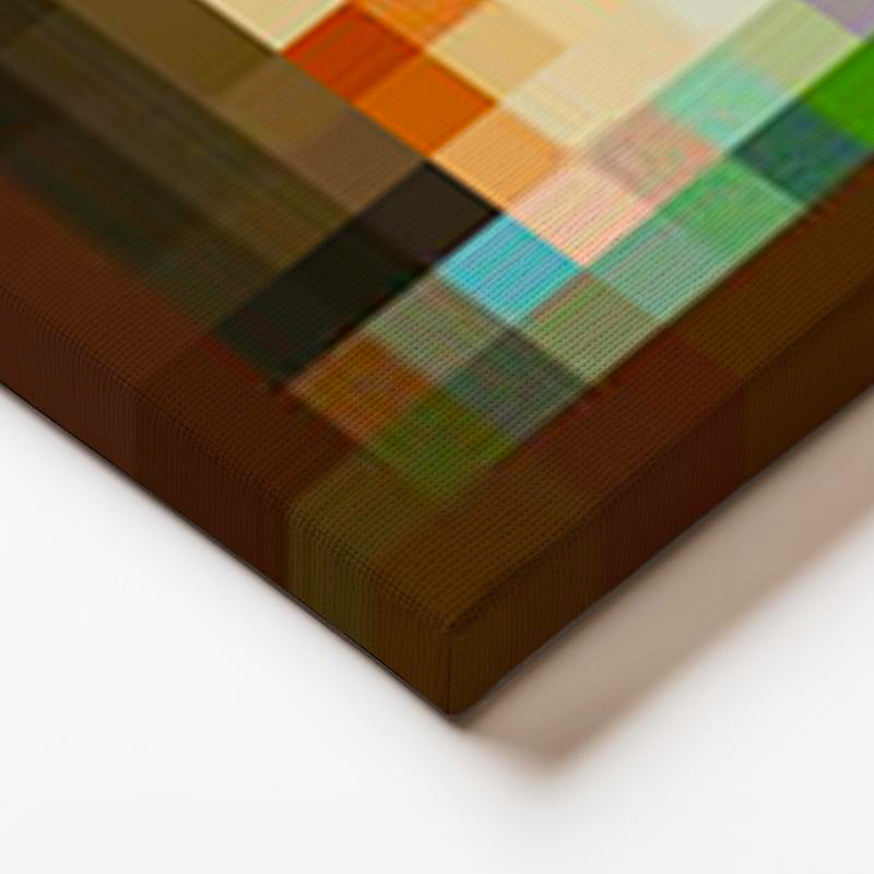 Yatay Panoramik Kanvas Tablo The Pool Piksel Minecraft Tablosu Ev Ofis Salon Duvar Dekoru