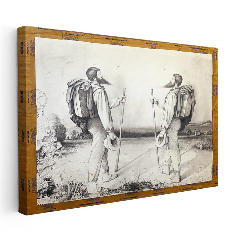 Yatay Kanvas Tablo Bonjour Monsieur Courbet Minecraft Tablosu Ev Ofis Salon Duvar Dekoru