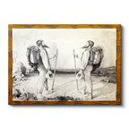 Yatay Kanvas Tablo Bonjour Monsieur Courbet Minecraft Tablosu Ev Ofis Salon Duvar Dekoru